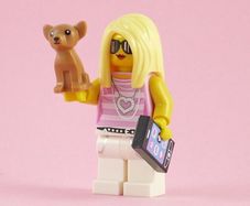 Lego TRENDSETTER Minifigure Lego Series 10 Lego Minifigure