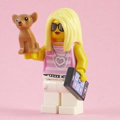 Lego TRENDSETTER Minifigure Lego Series 10 Lego Minifigure