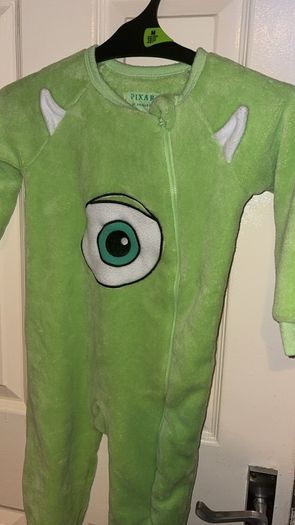 Monsters Inc Mike Wazowski all in one age 2-3