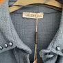shacket jacket powder blue with pearl detail gallery Dunnes stores medium Image 8