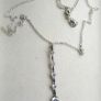 Vintage Silver Plated Pendant Necklace length 20" - 6,0g Image 8