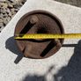 Vintage Cast Iron Waste Pipe Cowl Image 4