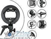 31233 Elinchrom S-type Bracket Mount Holder for Speedlite Flash