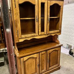 Large Traditional Pine Kitchen Dresser. Restoration or Upcycling Project 90