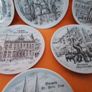 Six Winterling China Coasters/Nibbles Dishes Image 4