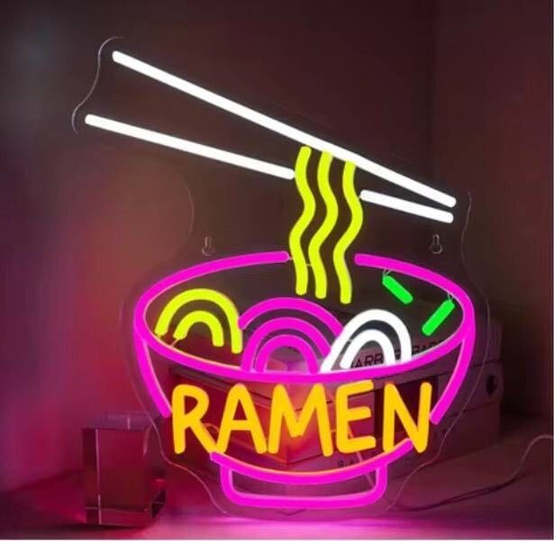 Custom LED Neon Sign - Any Logo, Word or Design, Acrylic Backed