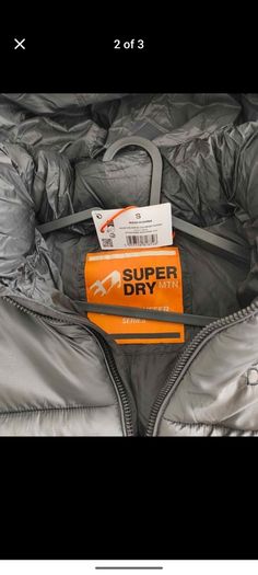 Superdry puffer jacket