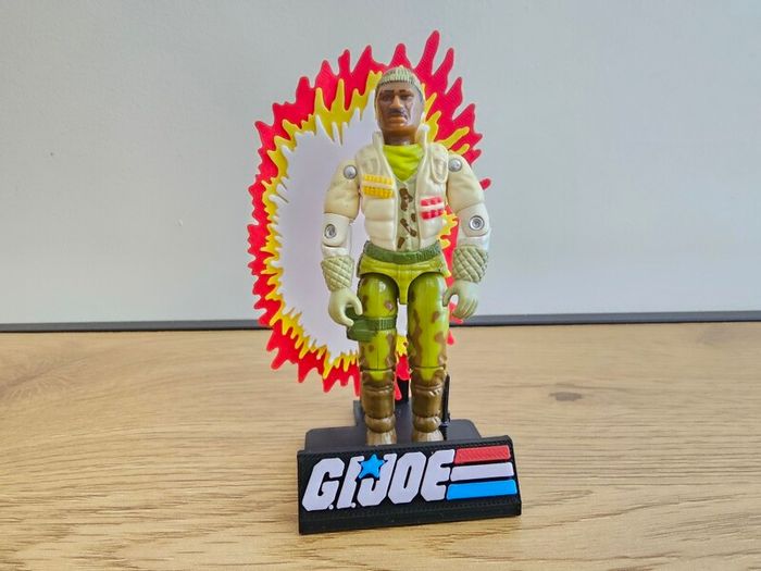 Vintage G.I. Joe 1989 Stalker Actions Figure Collectable 1980s toys
