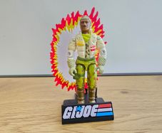 Vintage G.I. Joe 1989 Stalker Actions Figure Collectable 1980s toys
