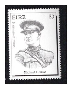 1990 Ireland Birth Centenary of General Michael Collins Commemorative Stamp Mint Never Hinged (MNH)