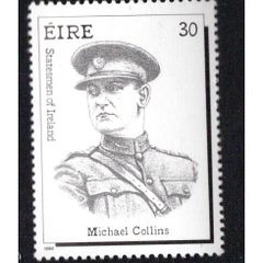 1990 Ireland Birth Centenary of General Michael Collins Commemorative Stamp Mint Never Hinged (MNH)