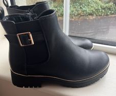 New Black Ankle Boots