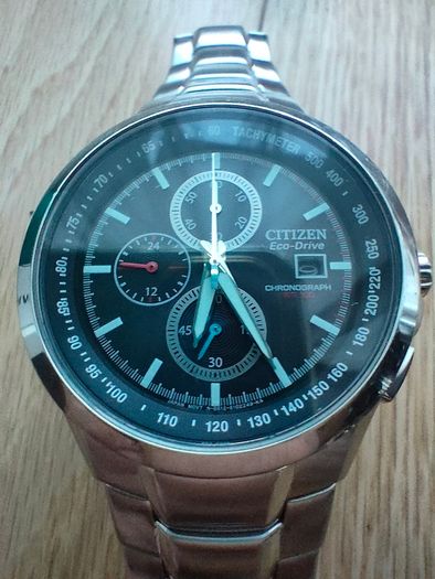 Citizen B612-S068924 Eco-Drive Chronograph - used, very good condition.