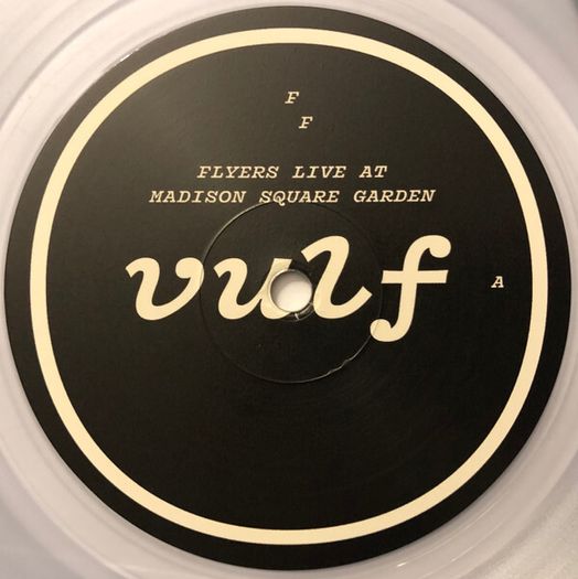 The Fearless Flyers: Flyers Live At Madison Square Garden LP Limited Edition, Clear vinyl