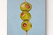 Original oil painting on canvas board