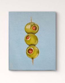 Original oil painting on canvas board
