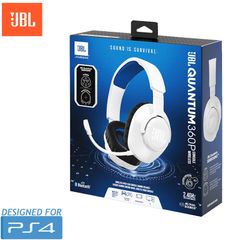 JBL Quantum 360P Bluetooth Design Dual Source Gaming Headphones