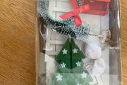 ShabbyChic Christmas Decor..Perfect for Children .Elf on the Shelf..Or Purely to decorate the home