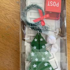 ShabbyChic Christmas Decor..Perfect for Children .Elf on the Shelf..Or Purely to decorate the home