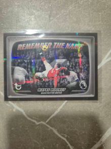 Wayne Rooney Topps Premier League 2026/27 Remember The Name #RTN5 Man United