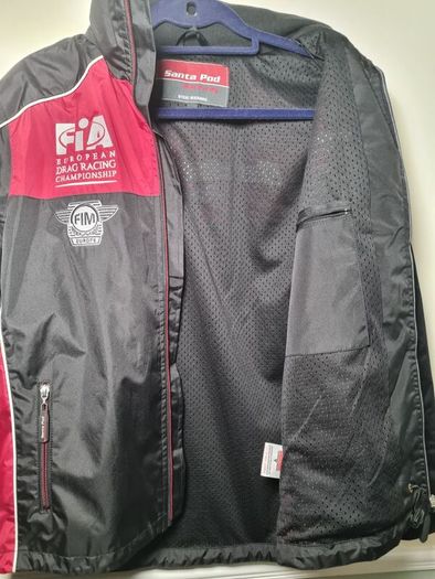Mens SANTA POD RACEWAY jacket european drag racing Size XXS extra small adult