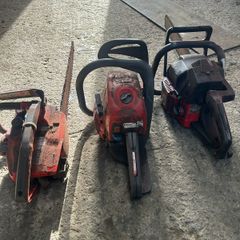 3 chain saws