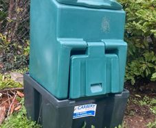 3 bag / 120kg coal bunker and stand