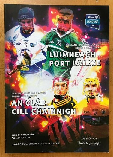 2016 Limerick v Waterford & Clare v Kilkenny - GAA Allianz Hurling League Semi-Finals