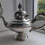 Antique Silver plated teapot tea set Image 6