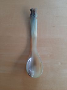 Highland horn child's spoon