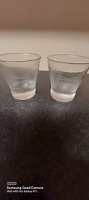 bushmills tumbler glasses x 2,price includes post to anywhere in Ireland, collectors item,