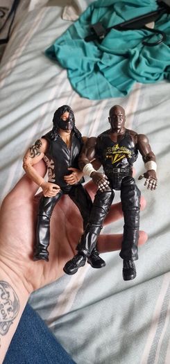 TNA D-Von Dudley & Abyss Figures - WWE