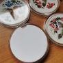 Handmade Cross Stitch Embroided Display Coasters Image 7