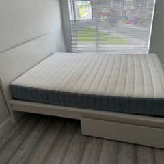 king bed+mattress Ikea
