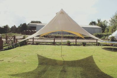 Canvas Star Canopy 4.5 m New