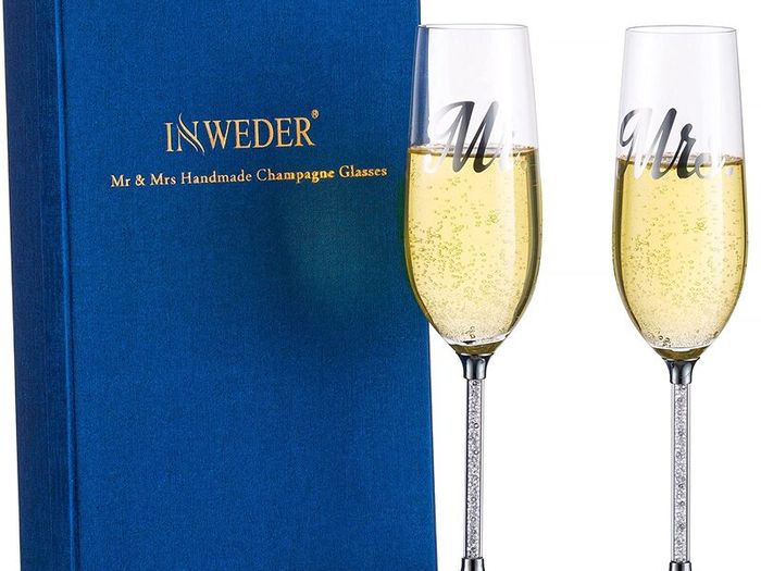 MR Jeweled Champagne Flute