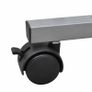 Computer Desk Rolling Small Study Home Office Workstation Table - FREE DELIVERY NATIONWIDE Image 4
