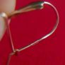 Vintage 9ct Gold 375 Drop Earrings 0,56g Image 8