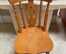 Very Solid Wooden Kitchen Dining Chair - Can Deliver