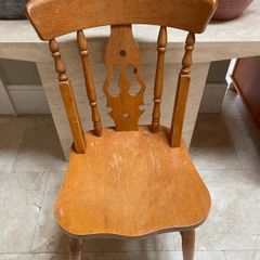 Very Solid Wooden Kitchen Dining Chair - Can Deliver