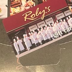 Rolys Gift Voucher