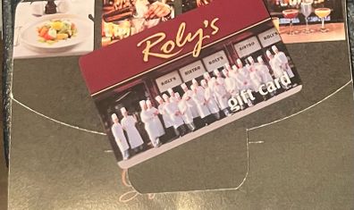 Rolys Gift Voucher