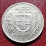 Switzerland (1848-date)  5 Francs Herdsman; silver; small type Image 3