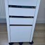 Ikea micke drawer unit on casters Image 3