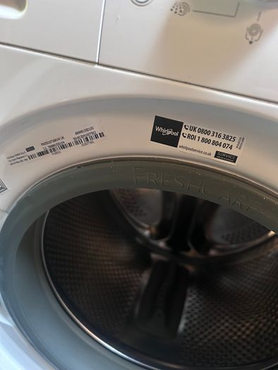 Whirlpool washing machine and dryer