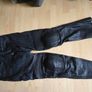 cafe racer women's leather motorbike pants size 16 Image 2