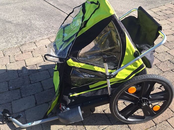 Bellelli 2 Seater Bike Trailer Pull Along Buggy