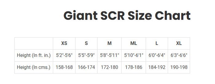 Giant SCR 4.0 bike (size S)