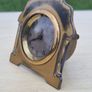 Antique brass desk clock Image 4