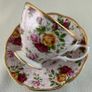 Royal Albert Old Country Roses Soft Pink Lace Cup  And Saucer Image 3